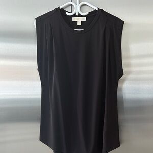 Michael Kors Black Sleeveless Blouse